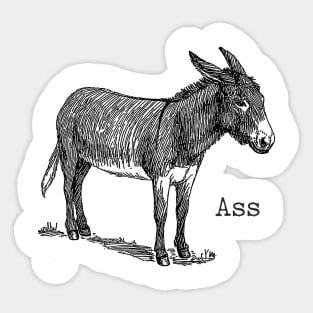 Ass Sticker